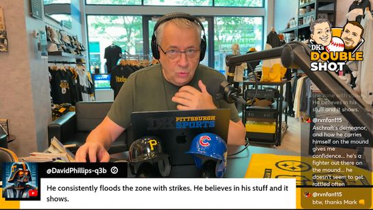 DK’s Double Shot of Pirates: Belief in Ashcraft taken in Pittsburgh (Videos)